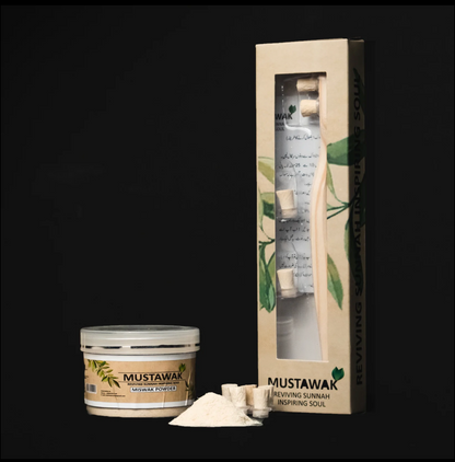 Organic Mustawak Kit | Toothbrush and Tooth Powder